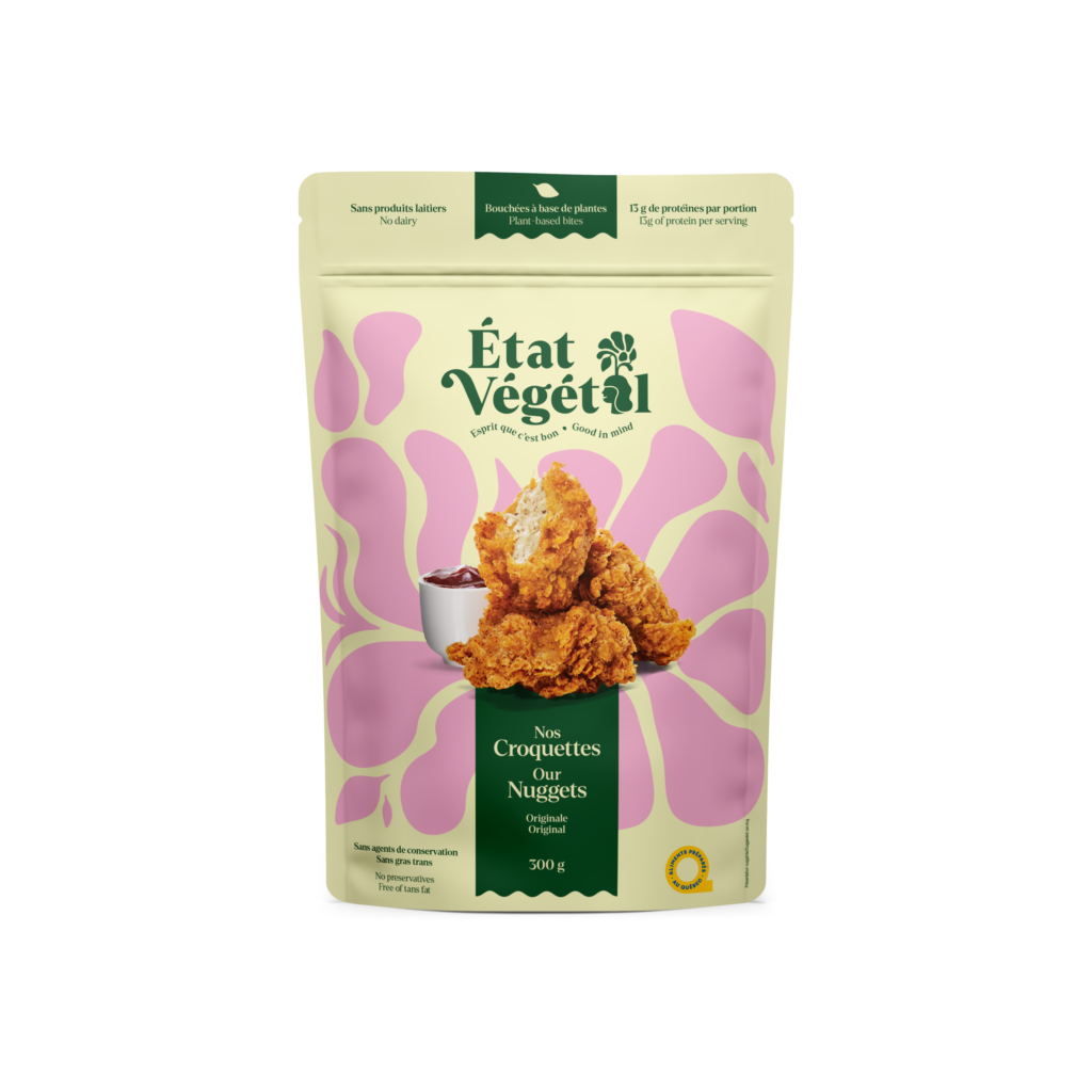 Sachet de 300 g de croquettes végétaliennes État Végétal