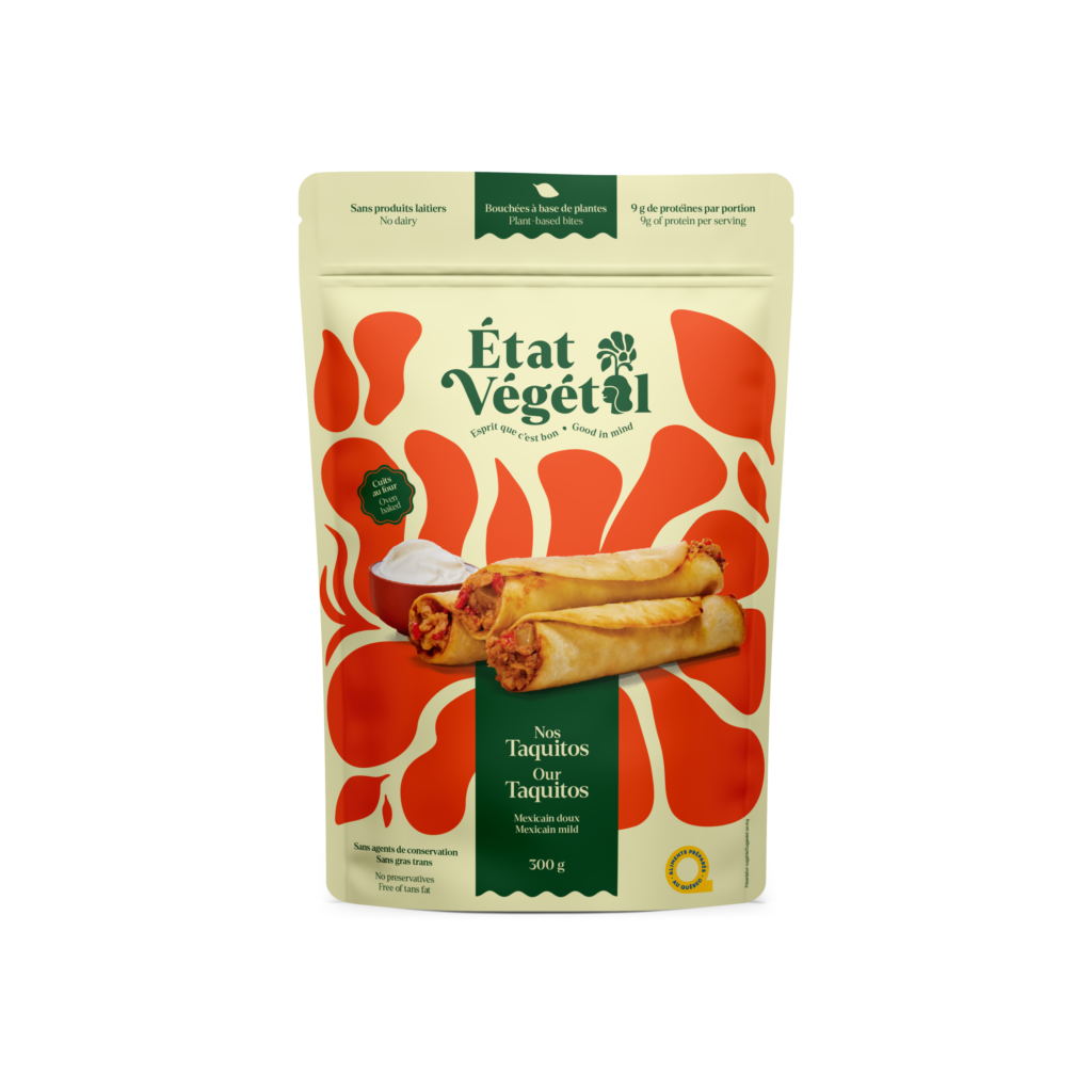 Sachet de 300 g de taquitos végétaliens État Végétal