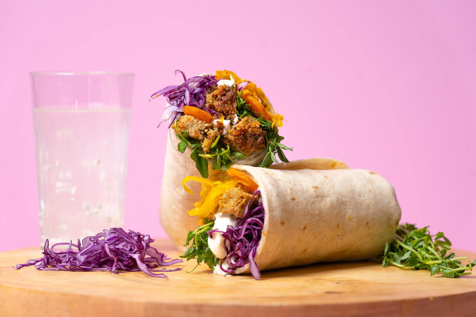 Wrap au végé-pâté