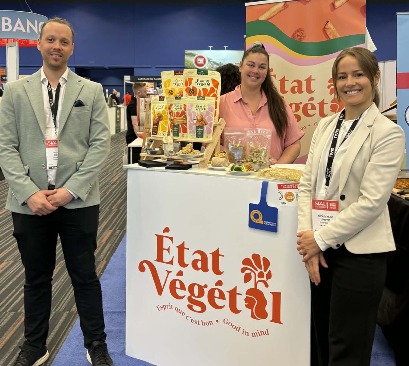 Le stand d’État Végétal au SIAL Canada 2026 à Montréal